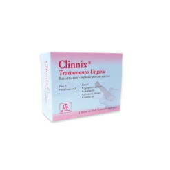 Abbate Gualtiero Clinnix Trattamento Unghie 2 Flaconi 15 Ml + 2 Pennelli Applicatori