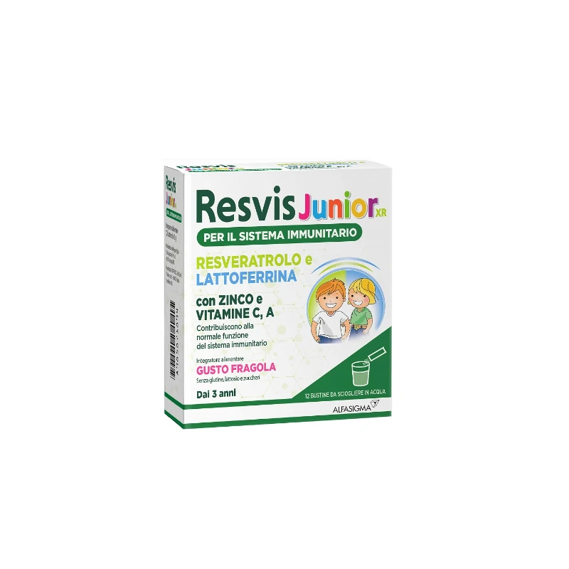 Alfasigma Resvis Junior Xr 12 Bustine 1 Alfasigma Resvis Junior Xr 12 Bustine
