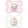 Bamed Baby Italia Mam Night Succhietto 2-6 Mesi Silicone Doppio Femmina