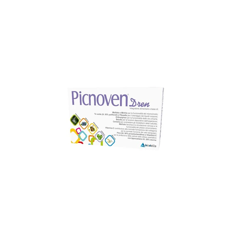 Biodelta Picnoven Dren 100 Compresse 62 G 1 Biodelta Picnoven Dren 100 Compresse 62 G