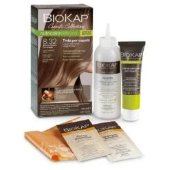 Bios Line Biokap Nutricolor Delicato 8,32 Biondo Chiaro Caramello Capsule Collection