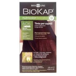 Bios Line Biokap Nutricolor Delicato Rapid Tinta 6,06 Biondo Scuro Avana 135 Ml