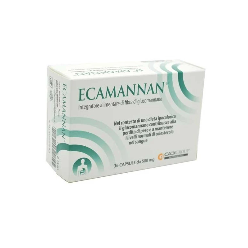 Ca. Di. Group Ecamannan 36 Capsule 500 Mg 1 Ca. Di. Group Ecamannan 36 Capsule 500 Mg
