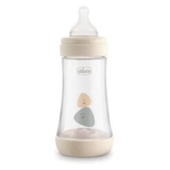 Chicco Biberon Perfect 5 Unisex 240 Ml In Silicone 2 Fori