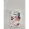 CHICCO GOMMOTTO + CLIP BOY 0-6 SILICONE B