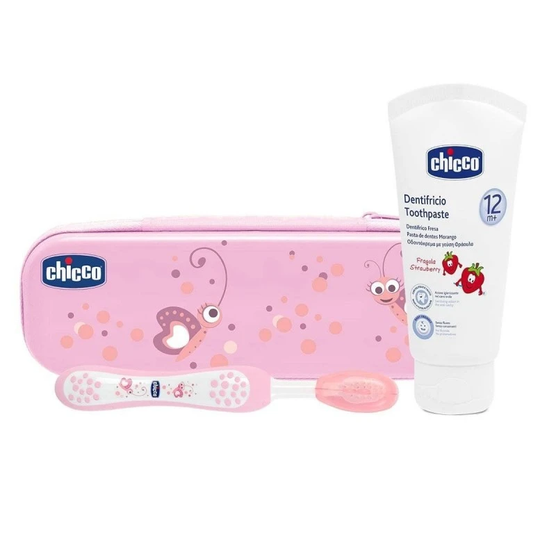 Chicco Set Dentale Azzurro Con Fluoro 3 Chicco Set Dentale Azzurro Con Fluoro - immagine 3
