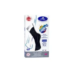 Desa Pharma Sauber Calza Uomo Fantasia Q-skin 140 Den Blu Pois Giallo E Petrolio Taglia G Promo