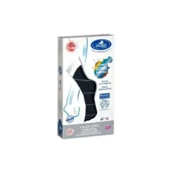 Desa Pharma Sauber Calza Uomo Fantasia Q-skin 70 Den Blu Riga Sottile Ghiaccio Taglia M Promo