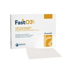Errekappa Euroterapici Cerotti Antidolorifici Fasto3 6x8cm 12 Pezzi