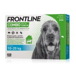 FRONTLINE COMBO SPOT-ON CANI M*soluz 3 Pipette 1,34 Ml 134 Mg + 120,6 Mg Cani Da 10 A 20 Kg