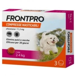 Frontline FRONTPRO*3CPR 2-4KG 11,3MG