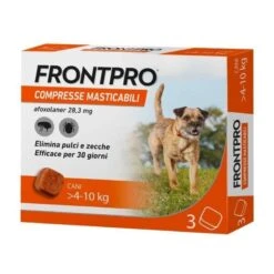 Boehringer Ingelheim FRONTPRO*3CPR 4-10KG 28,3MG