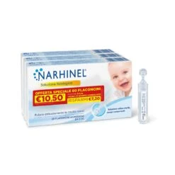 Soluzione Fisiologica Narhinel 3 Pack Da 20 Flaconcini Da 5ml