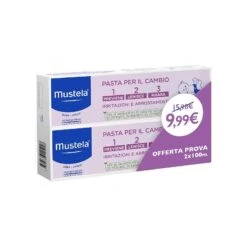 Lab. Expanscience Italia Mustela Bipack Pasta Cambio 2 X 100 Ml