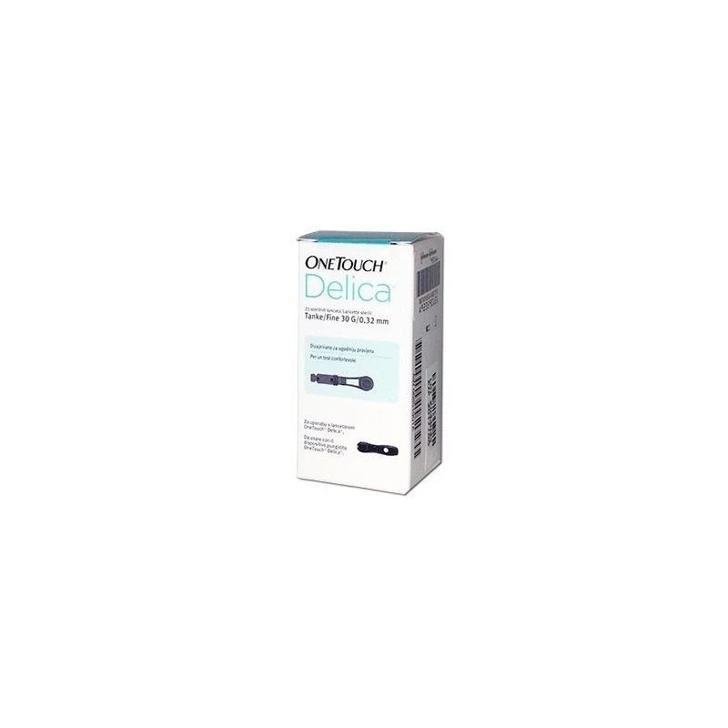 Johnson & Johnson Lifescan Italy Lancette Pungidito Onetouch Delica 25 Pezzi 1 Johnson & Johnson Lifescan Italy Lancette Pungidito Onetouch Delica 25 Pezzi