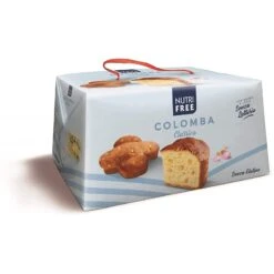 Nutrifree Colomba Classica Senza Lattosio E Senza Glutine 550g