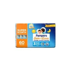 Pampers® Pampers Sole & Luna Tripack Tg.3 Midi 60 Pannolini