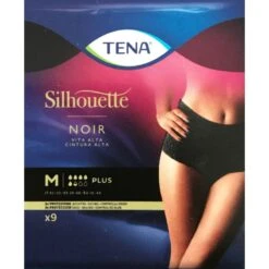 PANNOLONE A MUTANDINA ASSORBENTE TENA SILHOUETTE NOIR L VITAALTA 8 PEZZI