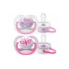 Philips Avent Ultra Air Succhietto Mam/butterfly Femmina 0-6 Mesi 2 Pezzi