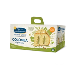 Piaceri Mediterranei Colomba Senza Glutine Al Pistacchio 650g – Il Dolce Di Pasqua Per Tutti