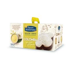 Piaceri Mediterranei Colomba Senza Glutine Con Crema Al Limone 500g: Il Dolce Di Pasqua Senza Glutine Perfetto