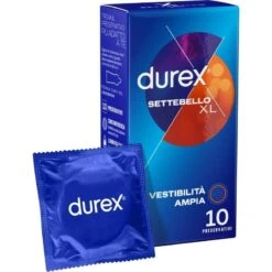 Profilattico Durex Settebello XL 10 Pezzi