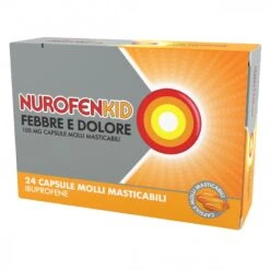 Reckitt Benckiser H. Nurofenkid Febbre E Dolore 100 Mg, Capsule Molli Masticabili