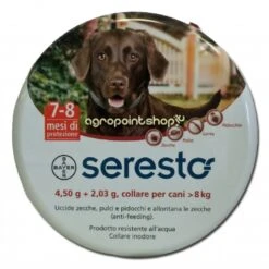 Bayer SERESTO*collare Antiparassitario 45 G (70 Cm) Per Cani (pesosuperiore A 8 Kg)