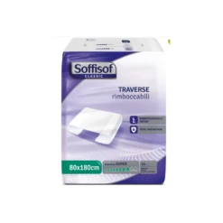 Silc Traversa Per Incontinenza Soffisof Classic 8 Gocce 80 X 180 15 Pezzi