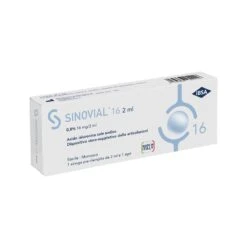 Ibsa Farmaceutici Italia Siringa Intra-articolare Sinovial 16 Acido Ialuronico 0,8% 16 Mg/2 Ml 1 Fs + Ago Gauge 21 1 Pezzo
