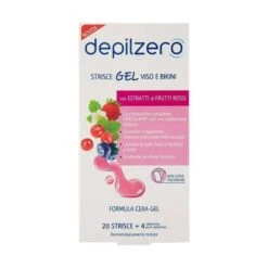 Sodalco Depilzero Strisce Gel Viso Bikini 24 Pezzi