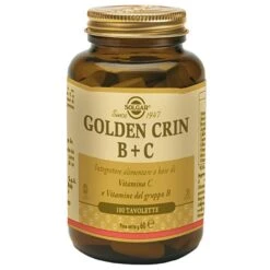 Solgar It. Multinutrient Golden Crin B+c 100 Tavolette