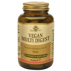 Solgar It. Multinutrient Vegan Multi Digest 50 Tavolette Masticabili