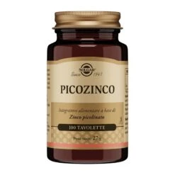 Solgar Picozinco 100 Tavolette