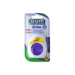 GUM® Sunstar Italiana Gum Ortho Floss Filo Spugnoso 50 Pezzi