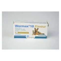 WORMAX 10 FLAVOUR*3 Cpr 50 Mg + 500 Mg