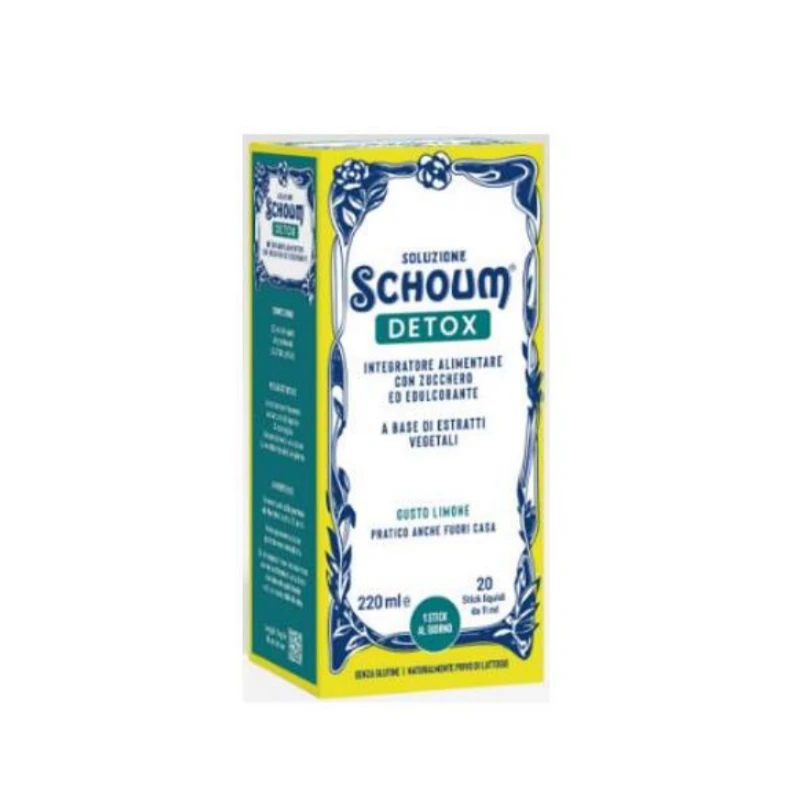 Zentiva Italia Soluzione Schoum Detox 20 Stick 1 Zentiva Italia Soluzione Schoum Detox 20 Stick