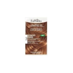 Zeta Farmaceutici Euphidra Colorpro Xd 740 Biondo Rame Gel Colorante Capelli In Flacone + Attivante + Balsamo + Guanti
